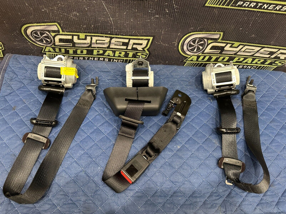 2020 2021 2022 FORD F250 F350 F450 PLATINUM REAR RIGHT LEFT SEATBELTS BLACK OEM