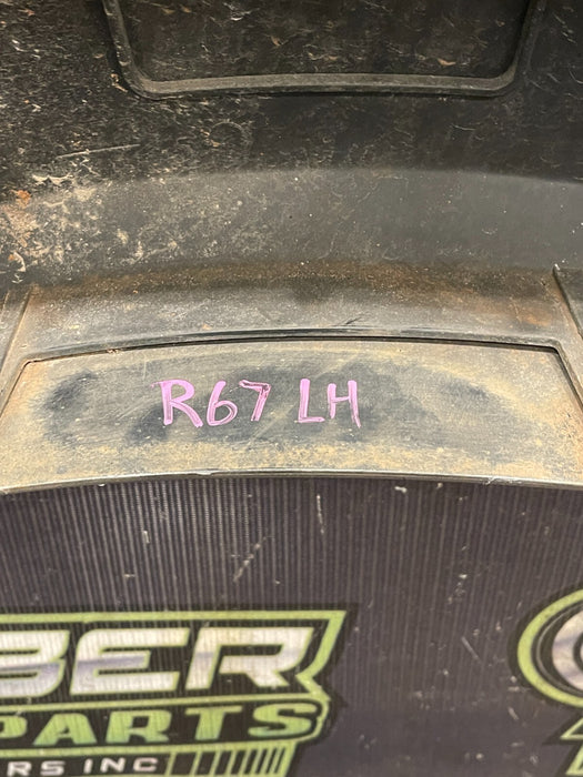 2017-2022 FORD F450 FRONT LEFT FENDER FLARE OEM ICONIC MET SILVER- JS *MINT OEM