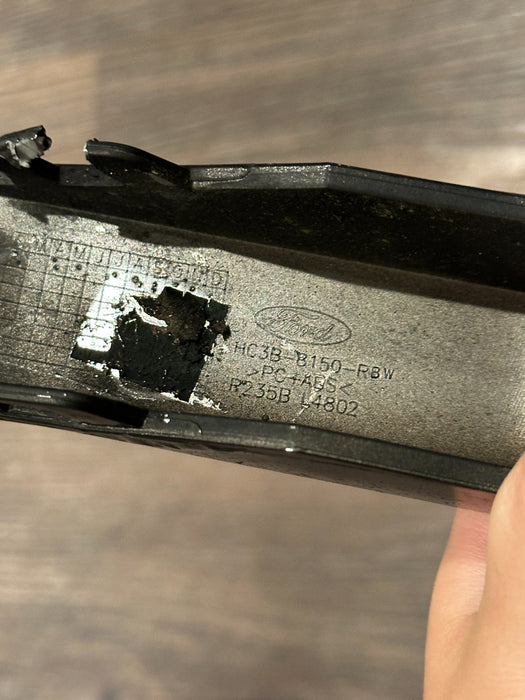 2017-19 FORD F250 F350 F450 LOWER GRILLE BAR TRIM PANEL OEM HC3B-8150-RBW