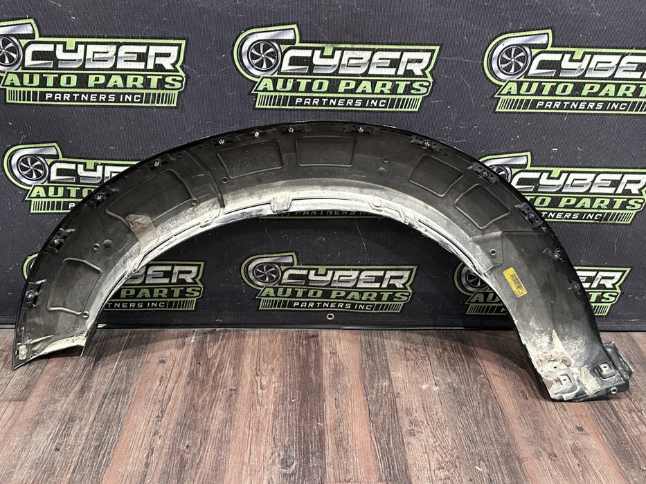 2020-22 FORD F450 DUALLY RIGHT FENDER FLARE AGATE BLACK (UM) OEM *FLAWS/READ*