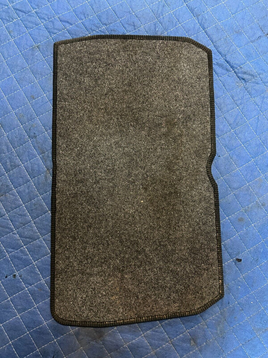 2014 AUDI R8 V10 FLOOR MAT FOOT REST 420863463B CARPET METAL UNDERNEATH OEM