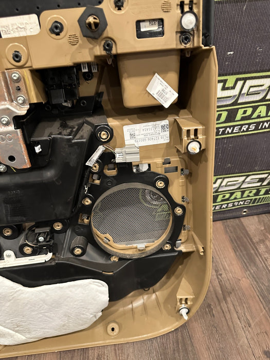 2014 2015 AUDI R8 RIGHT WINDOW BELT MOLDING OEM VELVET PURPLE *FLAWS 5-7*