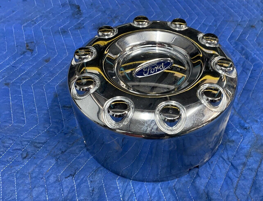 2017 2018 2019 FORD F350 F450 REAR DUALLY WHEEL CHROME CENTER CAP OEM