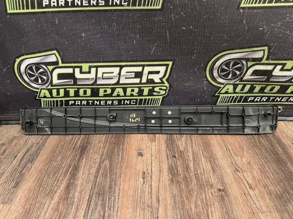 2010 NISSAN 370Z PASSENGER RIGHT SCUFF SILL KICK PLATE OEM *NORM WEAR & TEAR*