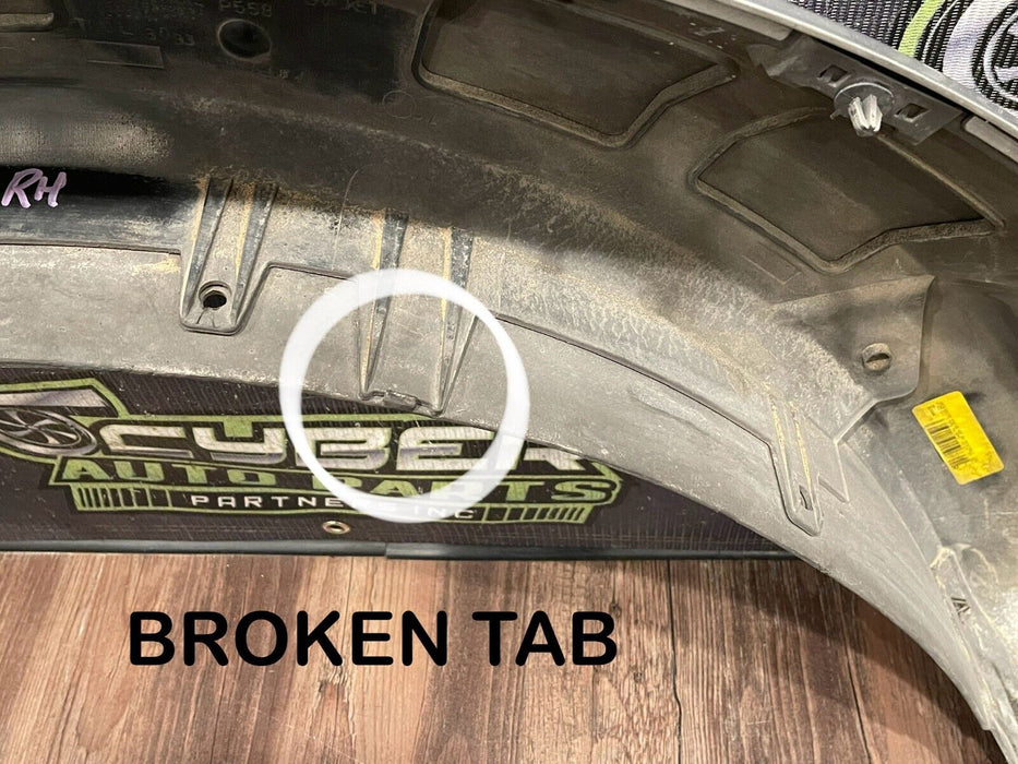 2017-19 FORD F450 DUALLY FRONT RIGHT FENDER FLARE MAGETIC GRAY J7 OEM *READ DESC