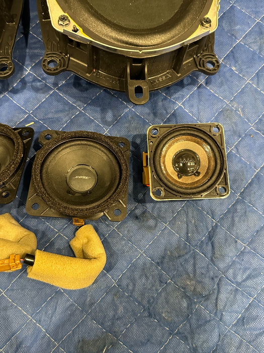 2013 NISSAN 370Z LEFT RIGHT DOOR DASHBOARD BOSE SPEAKER SET OEM