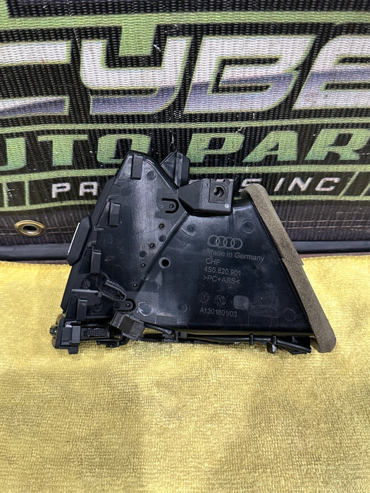 2021 AUDI R8 DRIVER LEFT DASH DASHBOARD AIR VENT OEM 4S0820901E