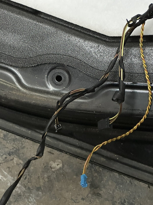 2011 BMW 550i F10 5 SERIES REAR RIGHT DOOR GRAPHITE METALLIC (A90)~MINOR SCUFFS~