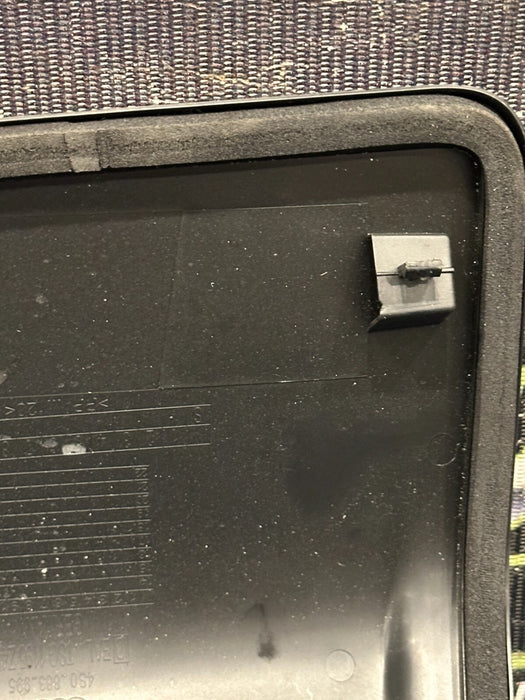 2021 AUDI R8 PLUS FRONT CARGO TRUNK/FRUNK LEFT TRIM PANEL OEM 4S0 863 995