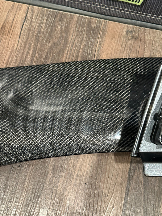 2012 AUDI R8 AFTER MARKET CARBON FIBER DECK SPOILER WING ASSEMBLY OEM *READ*