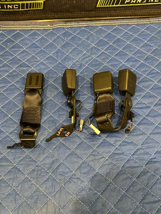 2024 BMW M3 M4 G80 G82 REAR LEFT RIGHT MIDDLE SEAT BELT BUCKLE RECIEVERS OEM