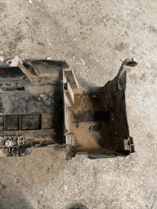 2017 RAM 3500 LARAMIE DIESEL 6.7L LEFT DRIVER BATTERY TRAY OEM 2013-2018~DAMAGE~