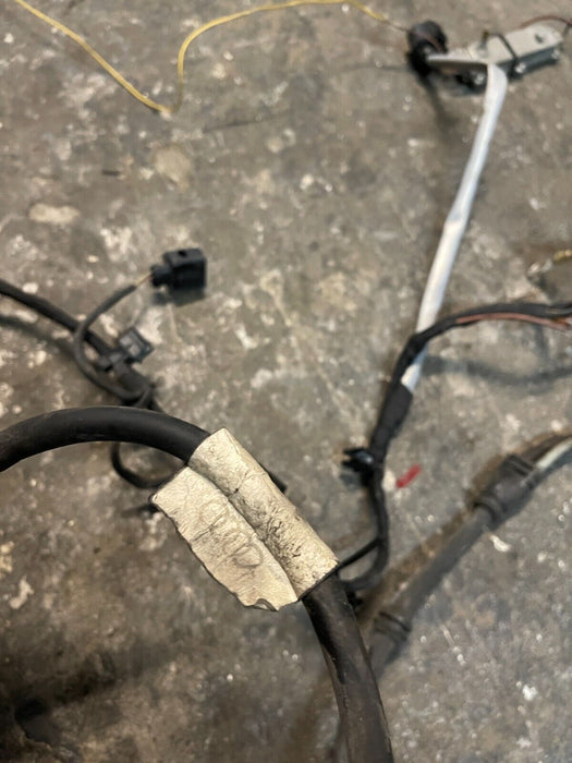 2021 AUDI R8 COUPE REAR LEFT DRIVER LH ENGINE BAY HARNESS ~CUT!!!~