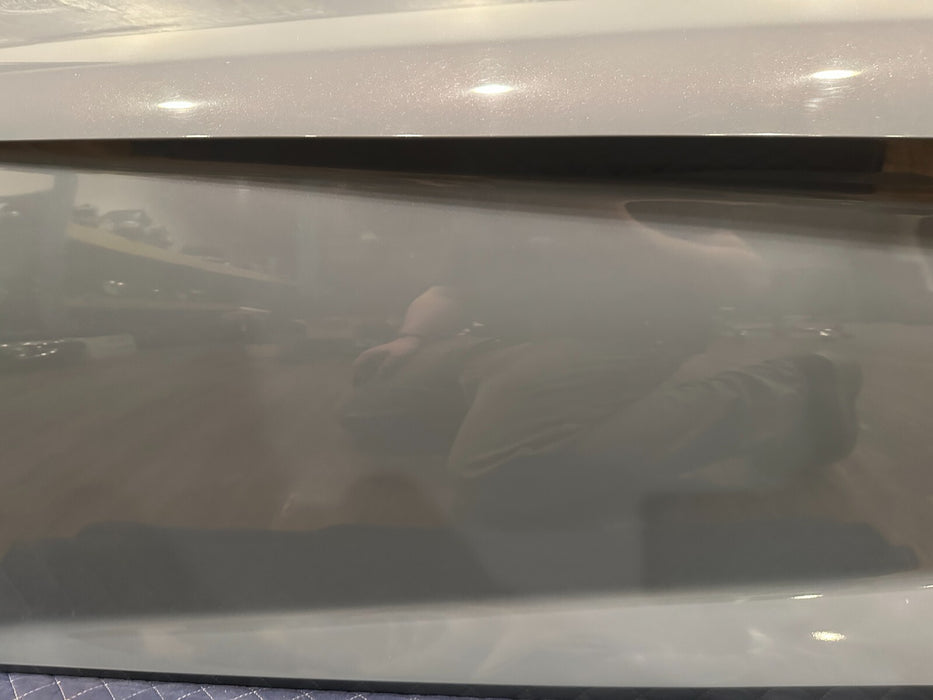 2017 2021 AUDI R8 LEFT DRIVER DOOR SHELL KEMORA GRAY  4S0 831 311 A "MINOR BURN"