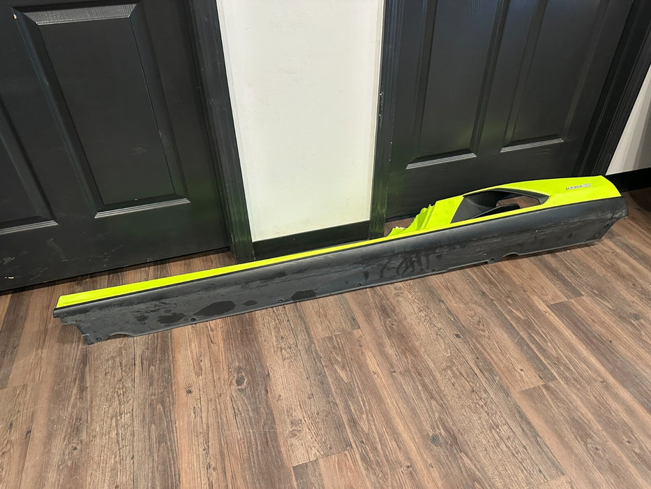 2023 LAMBORGHINI HURACAN TECNICA SIDE SKIRT ROCKER PANEL MOULDING PAIR LH RH OEM