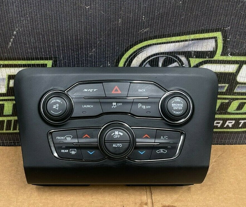 2016 DODGE CHARGER HELLCAT A/C HEATER CONTROL SWITCH PANEL "SRT" BUTTON