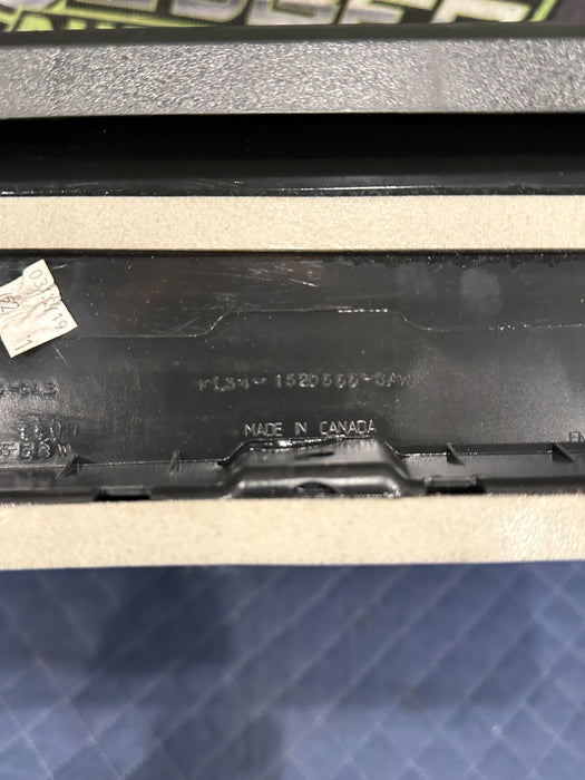 2019 FORD F150 3.5L RAPTOR FRONT LEFT GLOSS BLACK DOOR B PILLAR OEM *RESIDUE 3-5