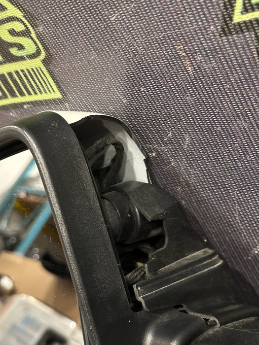 2017-2022 FORD F250 F350 F450 PLATINUM LEFT DOOR TOW MIRROR ~DAMAGE~