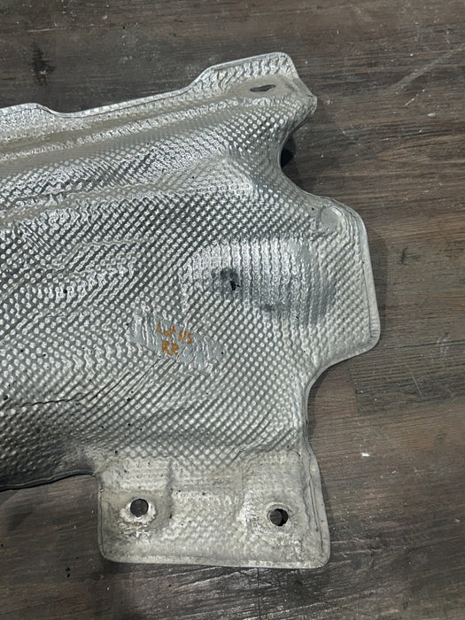 2014 PORSCHE 911 TURBO S 991 REAR RIGHT BUMPER HEAT SHIELD OEM 99150548001