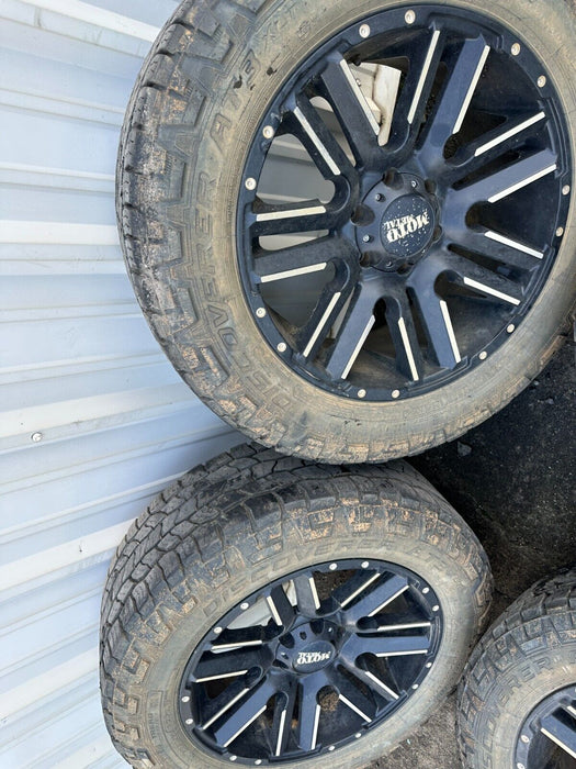 6x5.5 6X139.7 XD MOTO METAL 20X9 WHEELS ONLY RIMS ONLY TPMS INCLUDED