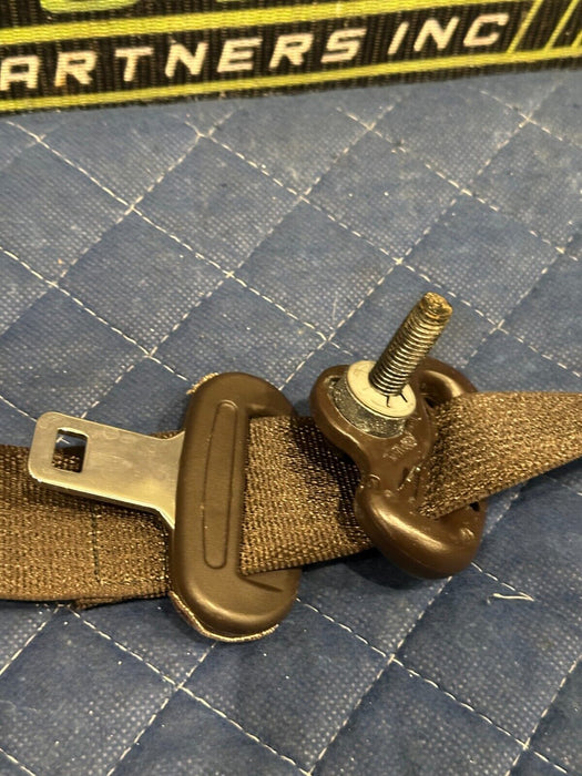 2017-2020 FORD F250 F350 F450 LIMITED BROWN REAR RIGHT PASSENGER SEATBELT OEM