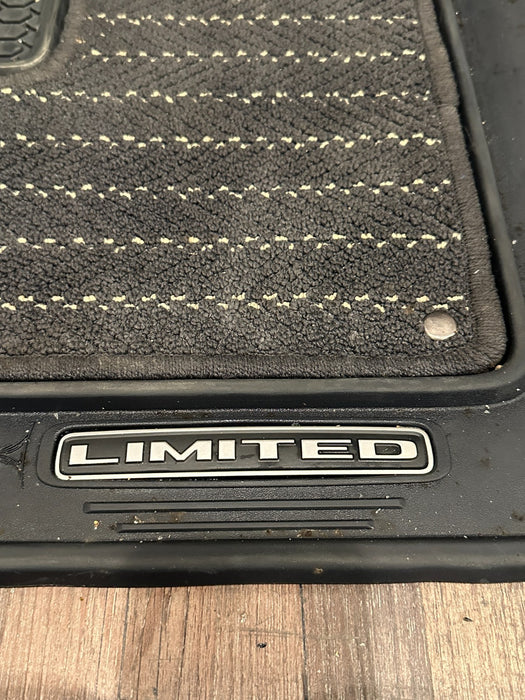 2022 DODGE RAM 2500 FRONT LEFT SNAP IN CARPET MAT RUBBER MAT OEM 6NL87TRMAA