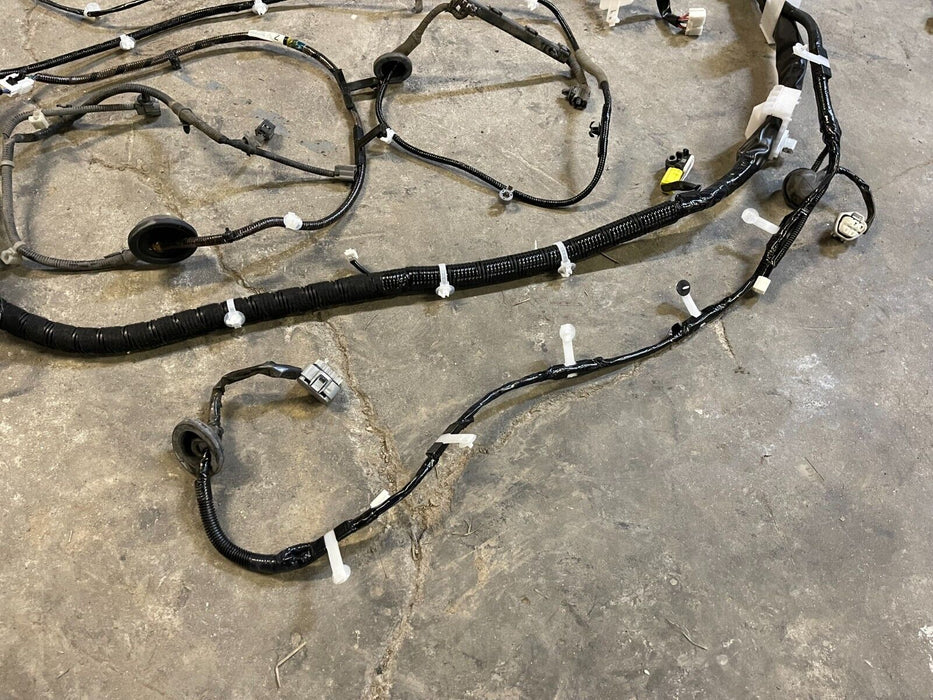 2017 INFINITI Q50 RED SPORT DRIVER LEFT LH SIDE INTERIOR WIRING HARNESS OEM