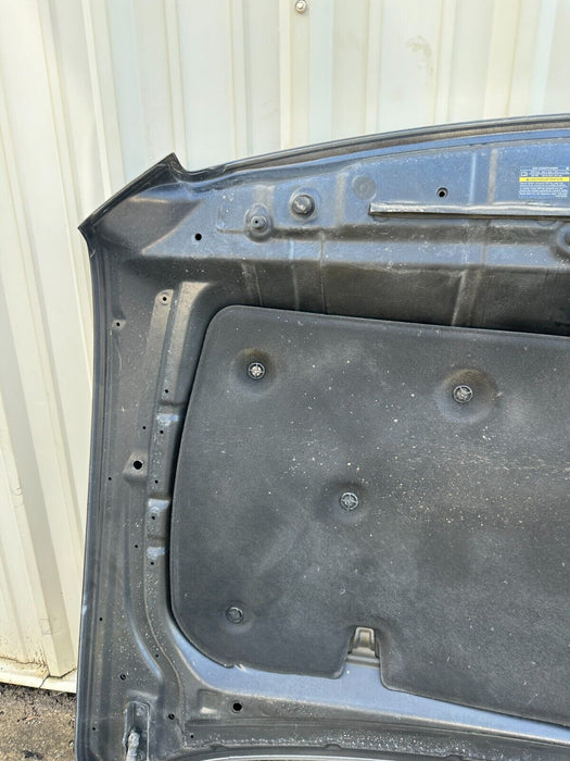 2016 Nissan Titan XD DIESEL GAS HOOD SHELL PANEL GUN METALLIC (KAD) OEM COMPLETE