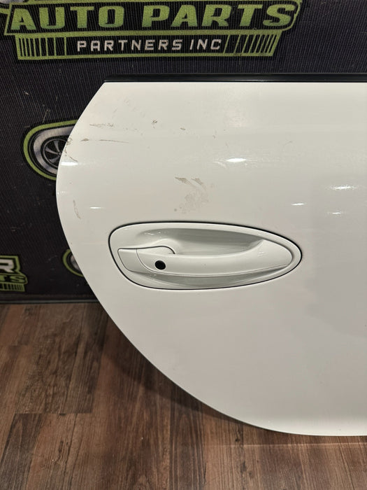 2014 PORSCHE 911 TURBO S PASSENGER RIGHT WHITE DOOR SHELL OEM *RESIDUE/READ*