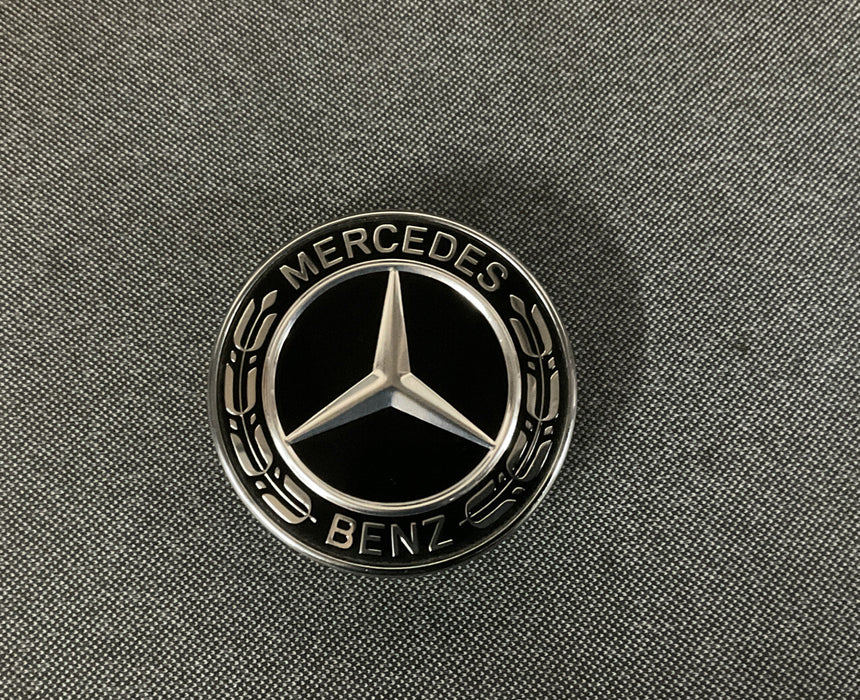 2017-2021 MERCEDES-BENZ E63S AMG W213 HOOD EMBLEM COMPANY OEM A000 817 13 06