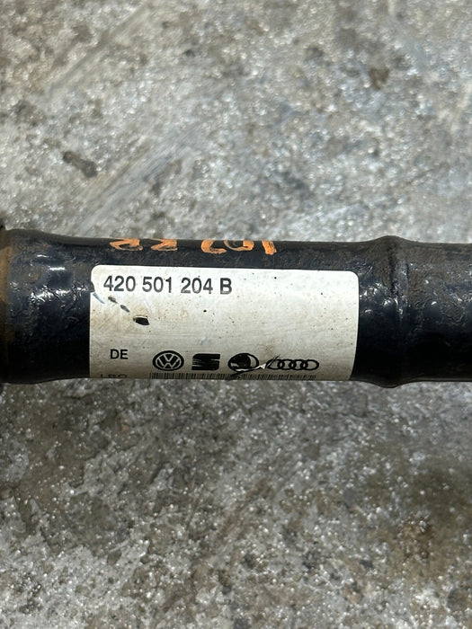 2014 AUDI R8 REAR RIGHT PASSENGER CV AXLE ASSEMBLY OEM 420 501 204 B 420501204