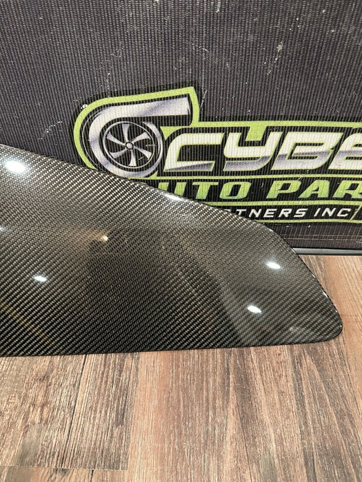 2017 2018 AUDI R8 PLUS FACTORY CARBON FIBER BLADE DRIVER UPPER LEFT SIDE OEM