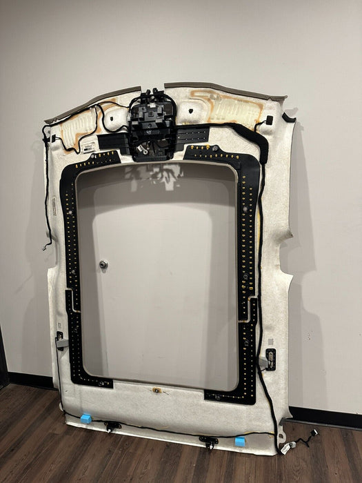 2017-2019 FORD F250 F350 LIMITED MOON ROOF HEADLINER CAMEL