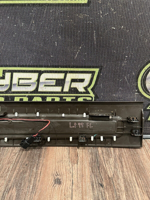 2017-2019 FORD F250 F350 F450 LIMITED BROWN FRONT REAR KICK PLATES OEM *READ!*