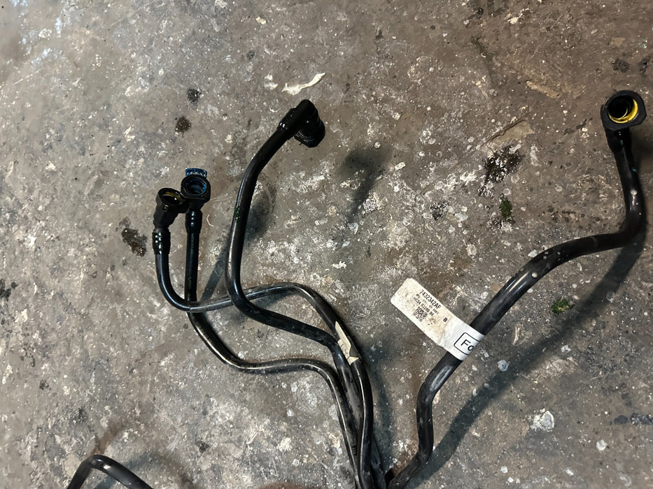 2020-2022 FORD F250 6.7 DIESEL FUEL LINES HOSE TUBES (4PC) 34 GALLON OEM