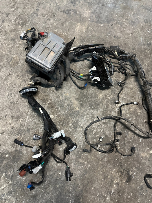 2024 FORD F350 LARIAT DIESEL ENGINE BAY WIRING HARNESS RC3T 12A581 ABA OEM