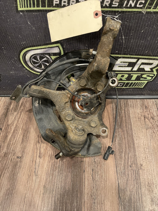 2014 TOYOTA PRIUS V FRONT LEFT DRIVER KNUCKLE SUSPENSION SPINDLE HUB OEM