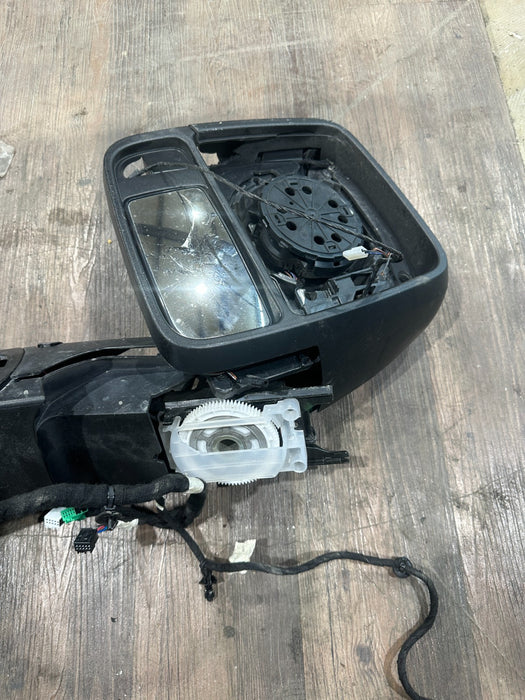 2024 DODGE RAM 3500 LARAMIE DRIVER LEFT TOWING MIRROR OEM *DAMAGED*