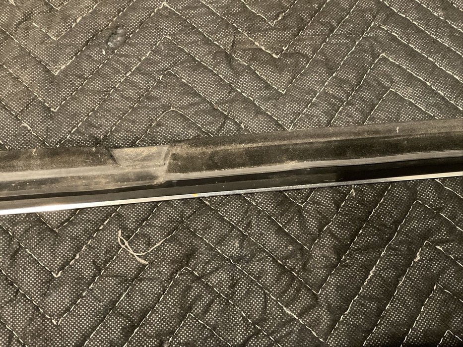 2014 MERCEDES S550 REAR LH DRIVER DOOR WINDOW BELT MOLDING OEM~MINOR SCRATCHES~