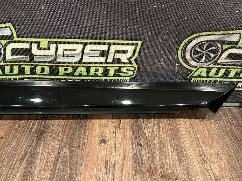 2021 AUDI R8 REAR LEFT AIR GUIDE GRILLE GLOSS BLACK TRIM PANEL OEM *READ DESC*