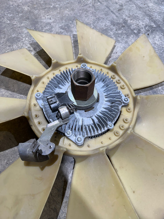 2017 NISSAN TITAN XD CUMMINS 5.0 DIESEL FAN CLUTCH ASSEMBLY OEM