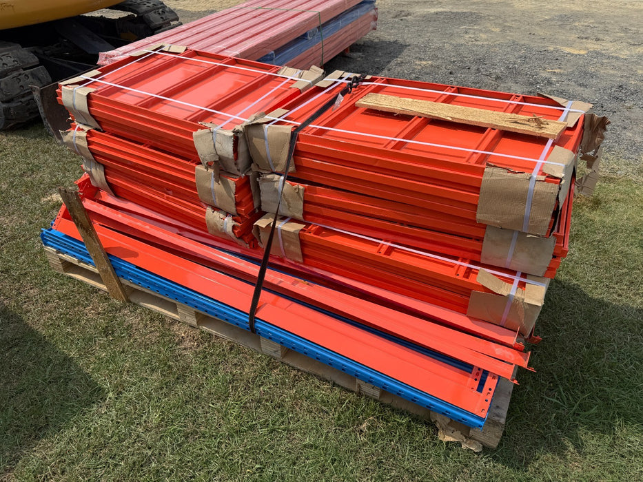 40FT 6 SECTION HEAVY DUTY STORAGE SHELVES