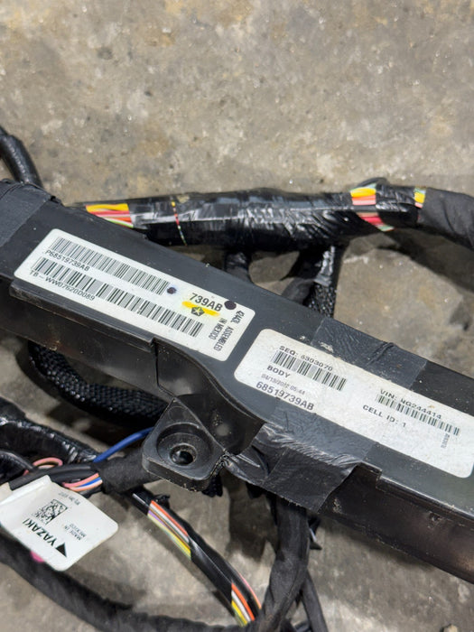 2022 DODGE RAM 2500 INTERIOR FLOOR WIRING HARNESS OEM