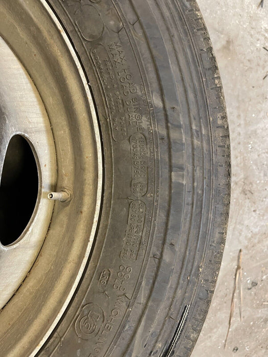 2019 FORD F450 DUALLY MICHELIN REAR INNER TIRE WHEEL RIM 225/70R19.5