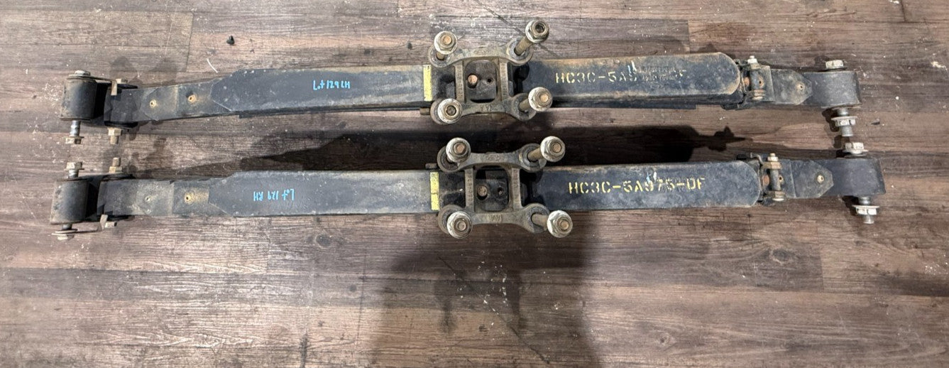 2017 FORD F350 DUALLY LEFT RIGHT LEAF SPRING PAIR OEM