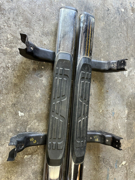 2016 2017 2018 NISSAN TITAN XD PRO-4X CREW CAB LEFT RIGHT STEPS RUNNING BOARDS