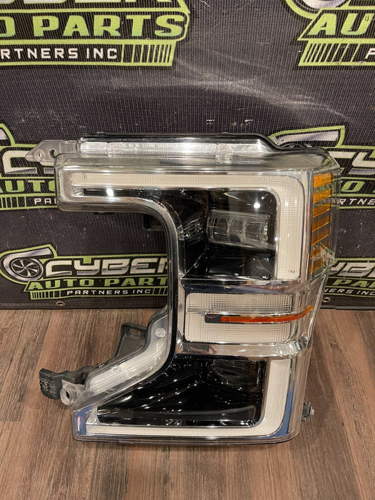 2020 2021 2022 FORD F250 F350 F450 PLATINUM LED HEADLIGHT DRIVER LEFT OEM {READ}