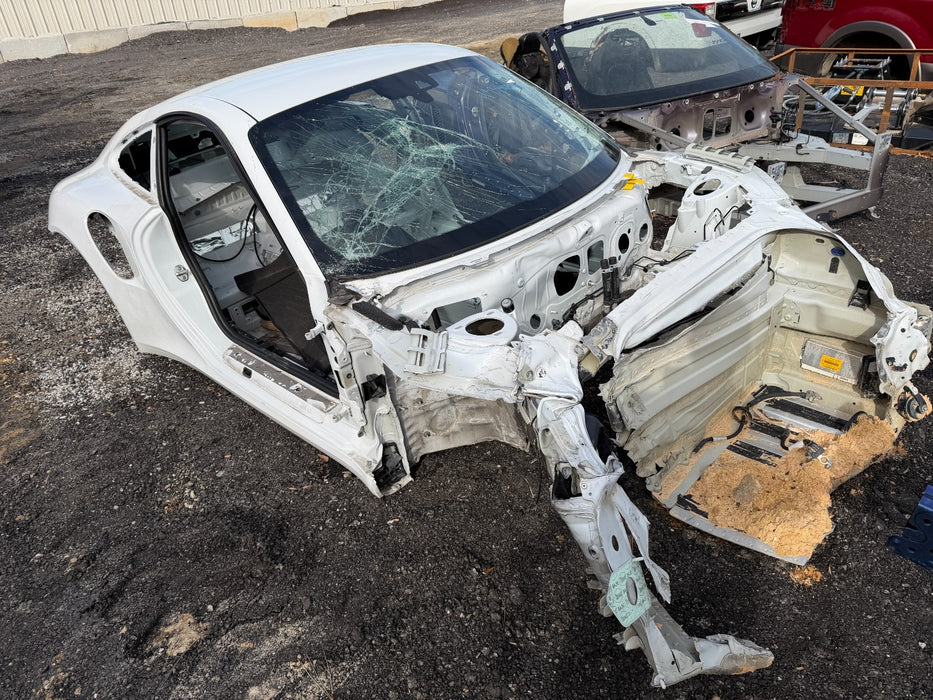 2014 PORSCHE 911 991 TURBO S CHASSIS SHELL FRAME COUPE 2015 2016 2017
