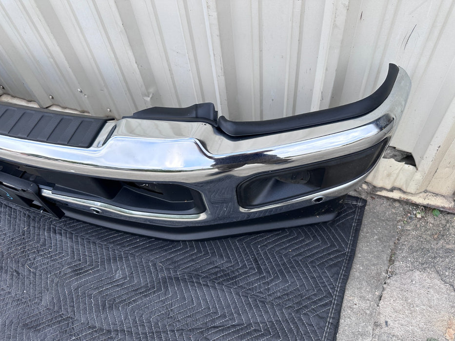 2023 2024 2025 FORD F250 F350 FRONT BUMPER ASSEMBLY CHROME OEM