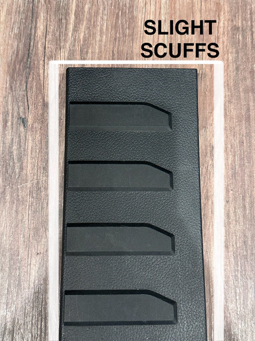 2017-2019 FORD F250 F350 F450 PLATINUM FRONT & REAR KICK SILL PLATE SET OEM READ